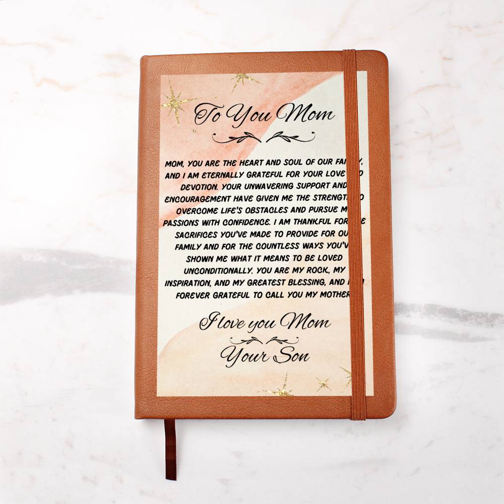 To Mom I'm Eternally grateful Journal