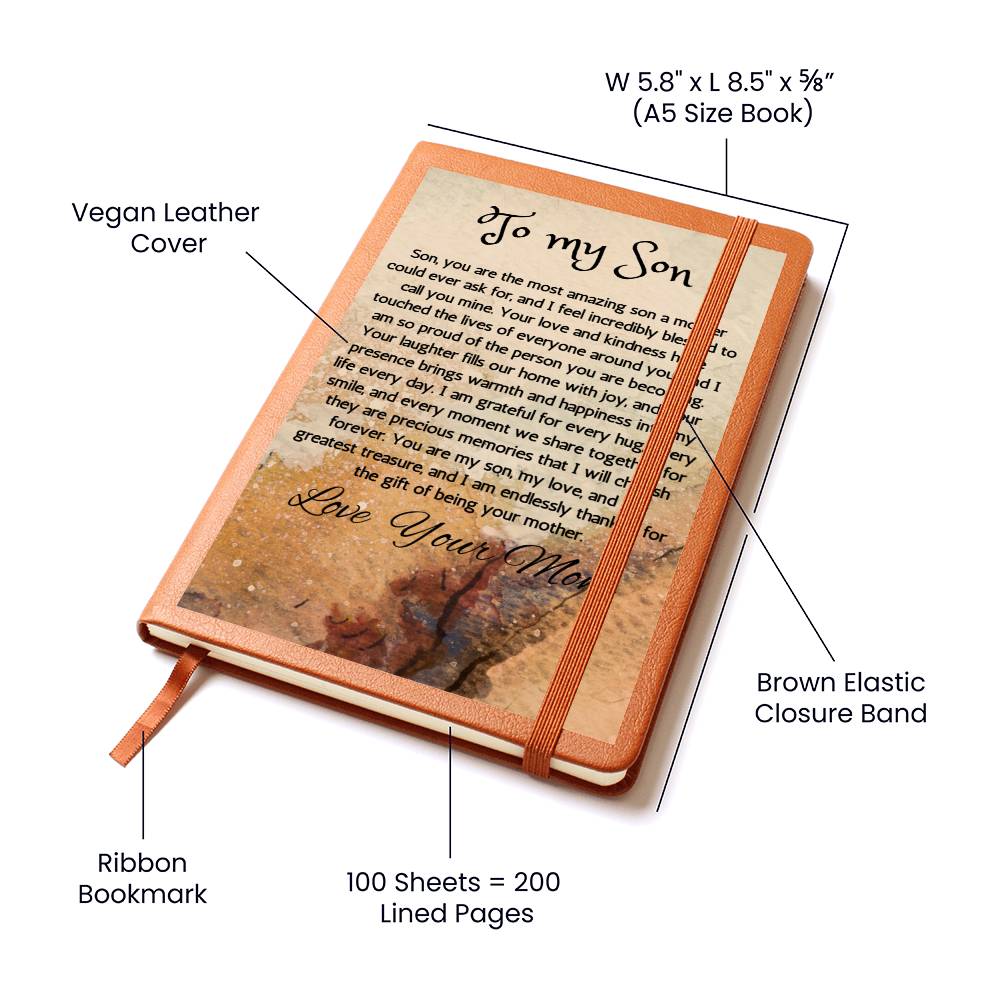 Son I am Grateful for the gift of being your Mother Journal