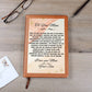 To Mom I'm Eternally grateful Journal