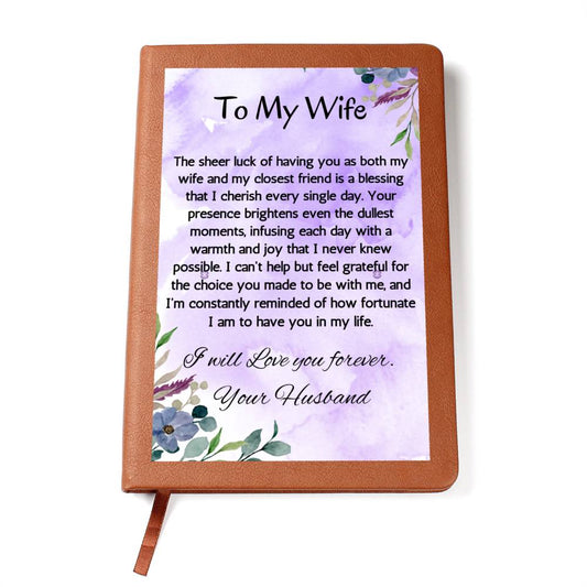 My Wife I am so Grateful for You Journal