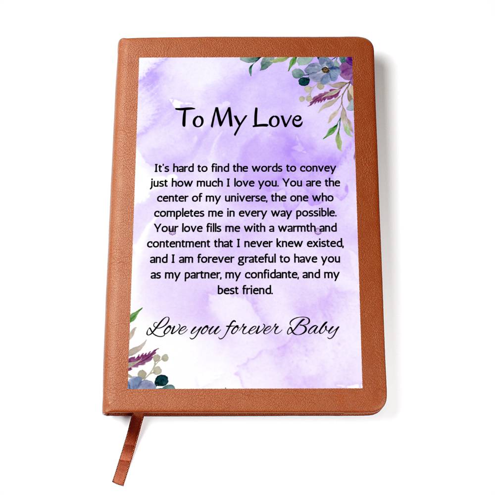 My Love I am Forever Grateful for You Journal