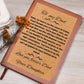 Dad our bond can not be broken Journal