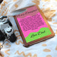 My Daughter I am proud to be your Dad Journal